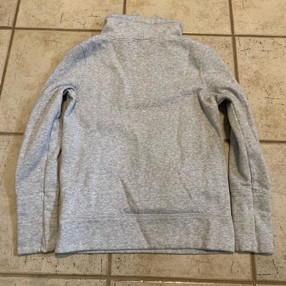 💜 PUMA Gray Cowl Neck Sweatshirt / Pullover - Women's XS - Picture 4 of 5